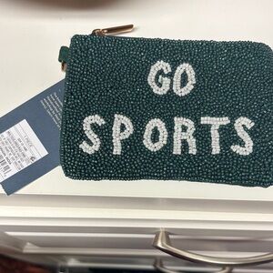 Universal Thread Green Beaded Mini Bag